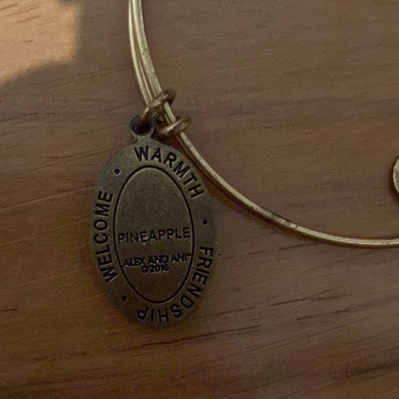 Alex and Ani pineapple gold bracelet - Picture 4 of 4